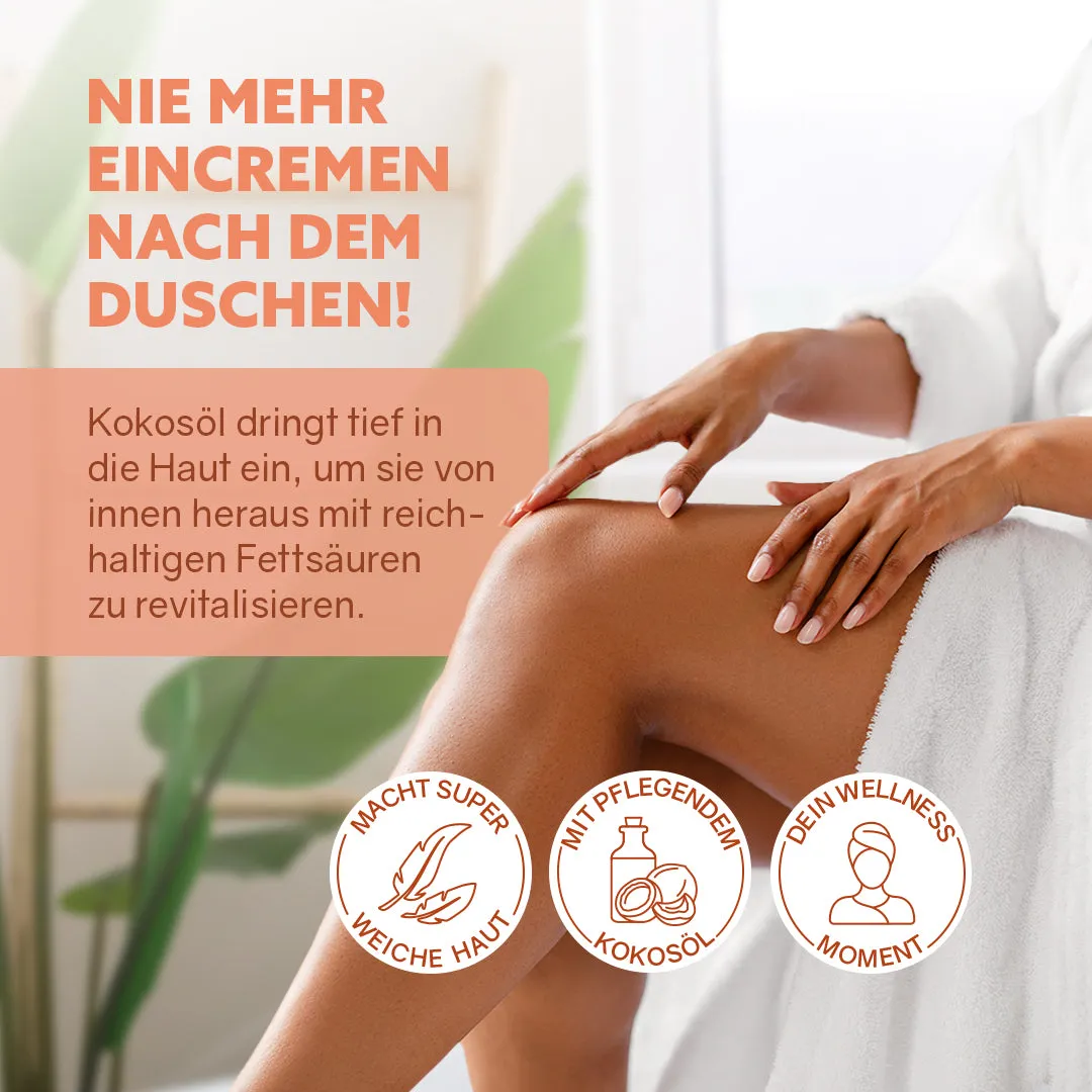 puremetics 3in1 Mandelmilch brusefluff i glas mandelduft