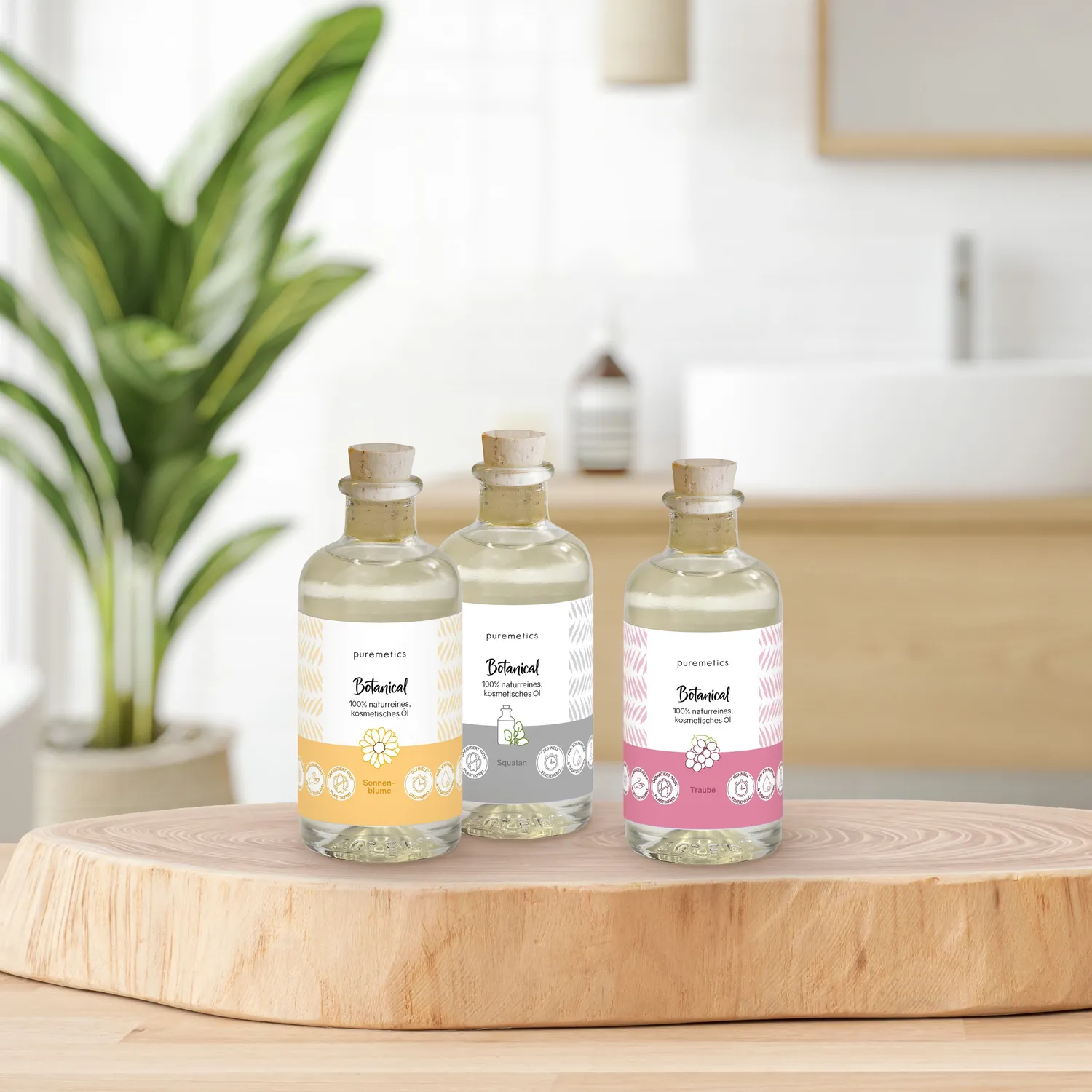puremetics Botanical Sonnenblume plejeolie solsikke