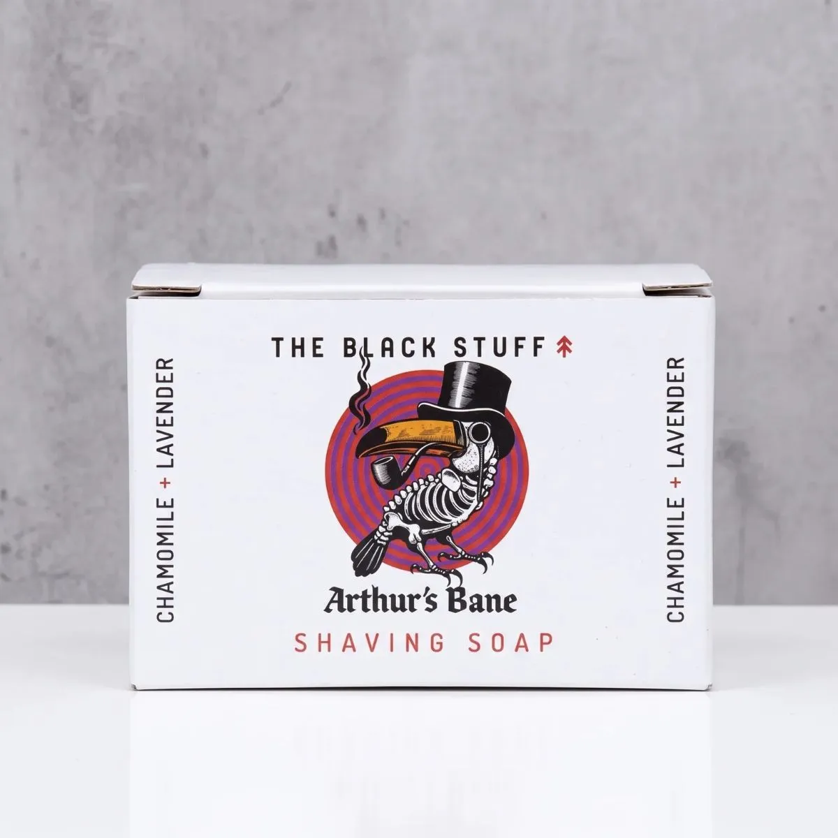The Black Stuff Arthur's Bane barbersæbe 155 g glas