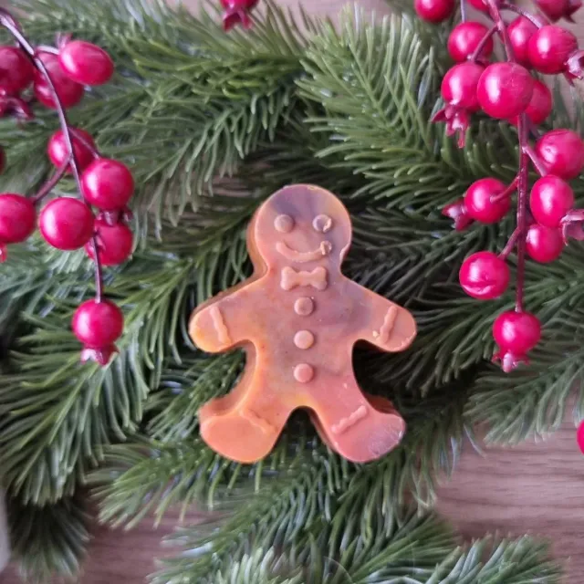 Naturayl Honningkagemand fast sæbe 5 stk honning appelsin kanel