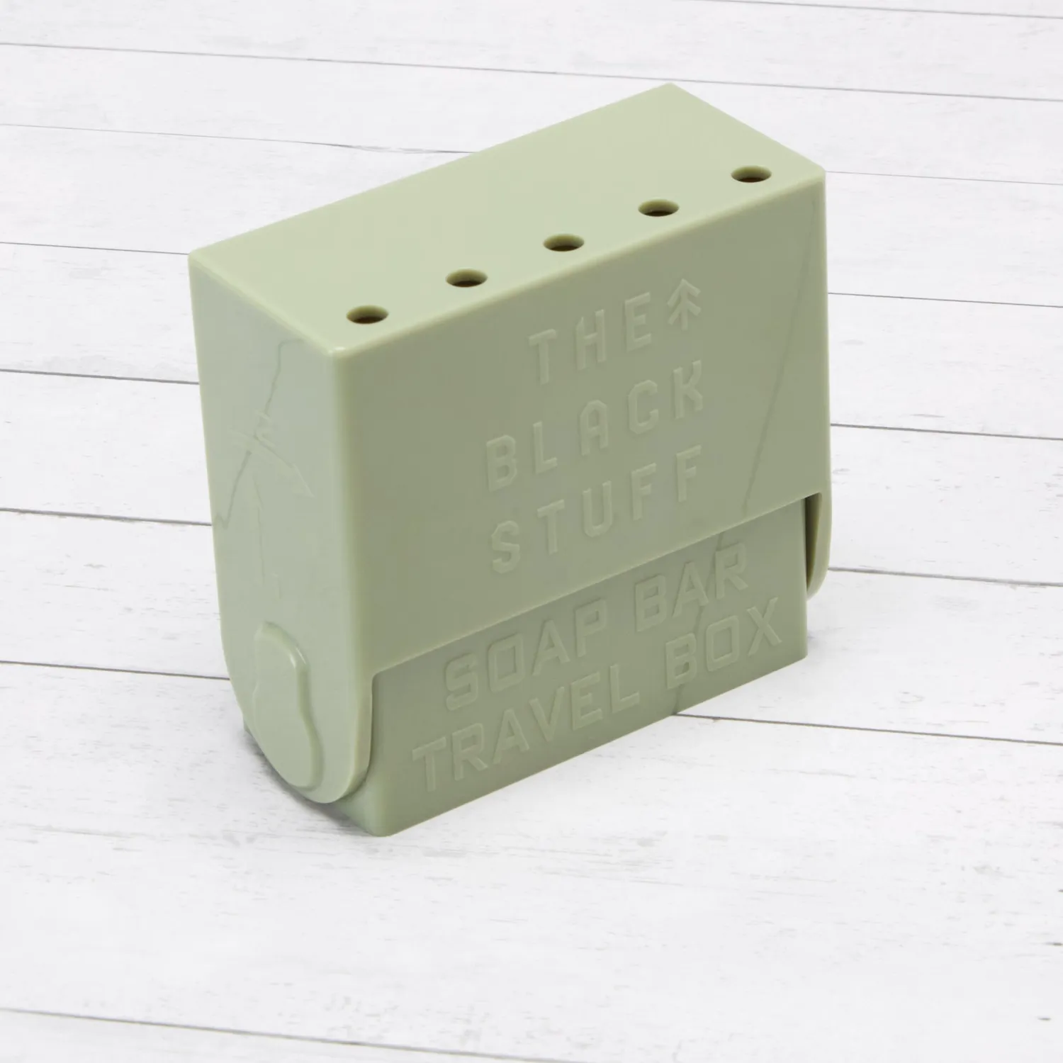 The Black Stuff Soap Locker sæbeæske med sugekop