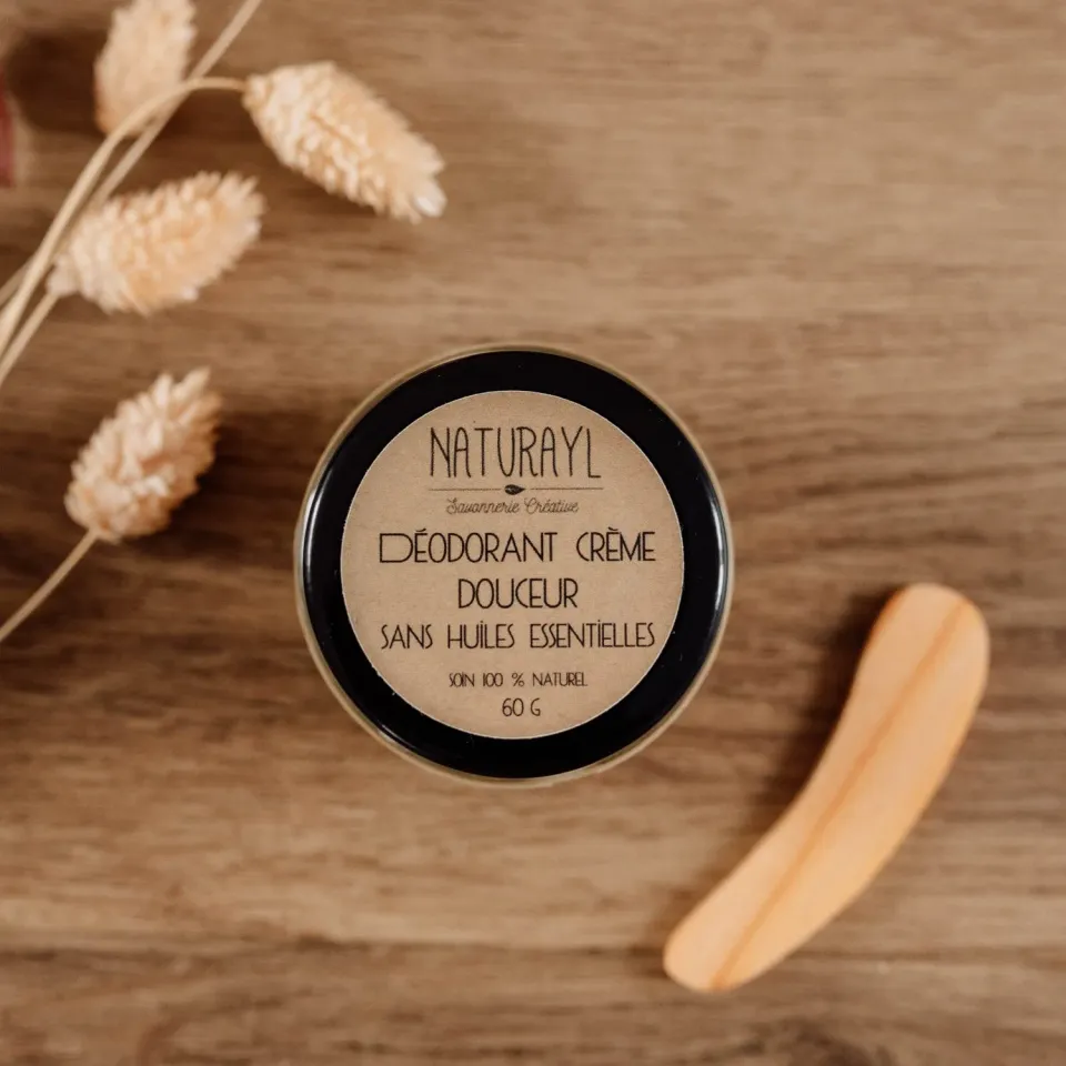 Naturayl deocreme mild uden æteriske olier