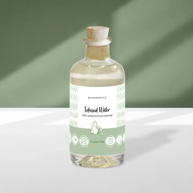 puremetics Infused Water Grüner Tee ansigtsspray grøn te