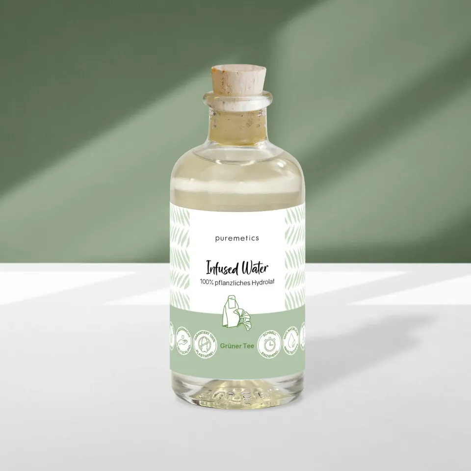 puremetics Infused Water Grüner Tee ansigtsspray grøn te