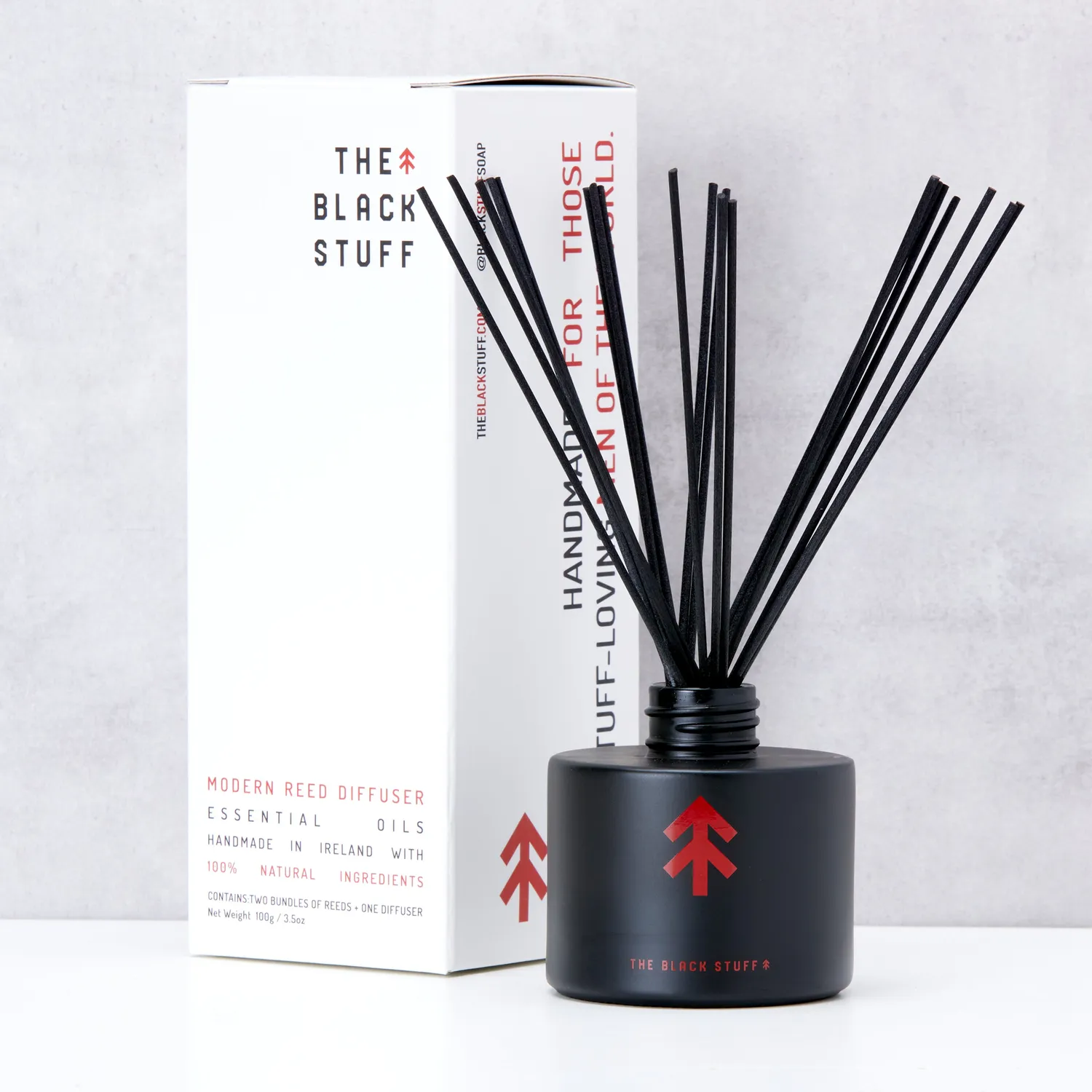 The Black Stuff Dublin Rose reed diffuser duftpinde