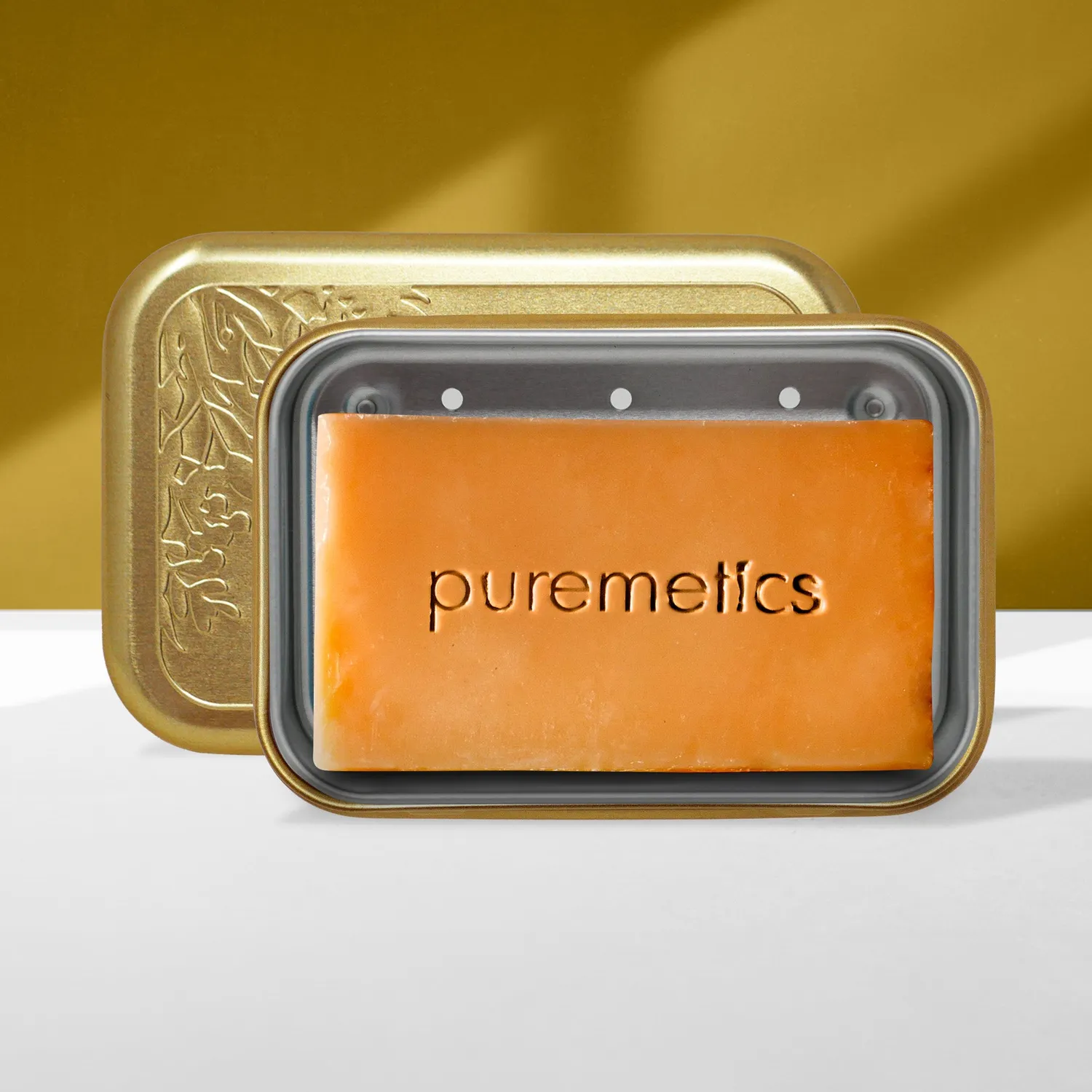 puremetics Zitrone Vanille hårsæbe citron vanilje papir