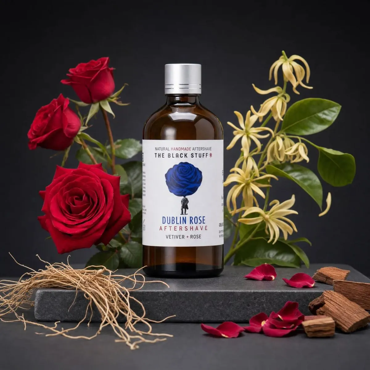 The Black Stuff Dublin Rose aftershave 100 ml beroligende