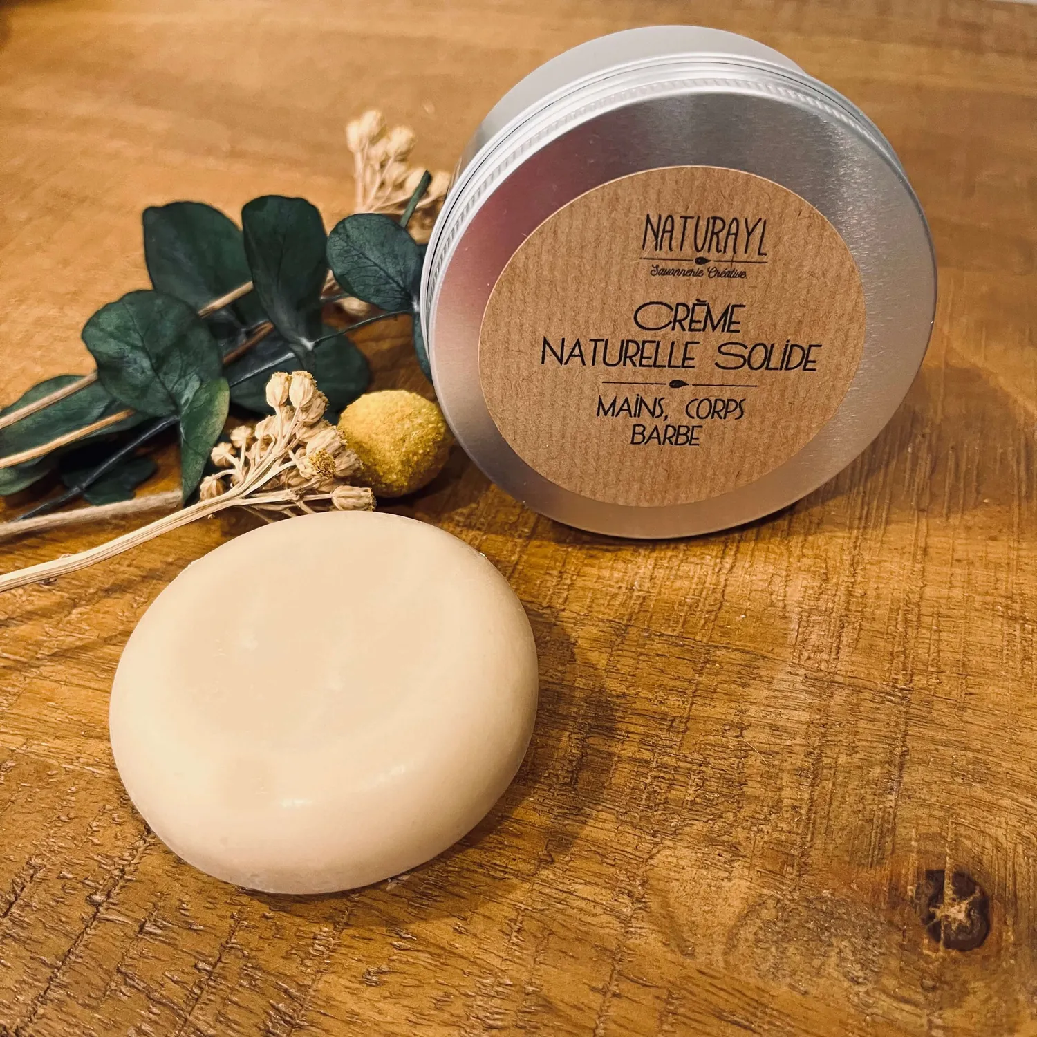 Naturayl fast creme hænder krop 65 g uden parfume