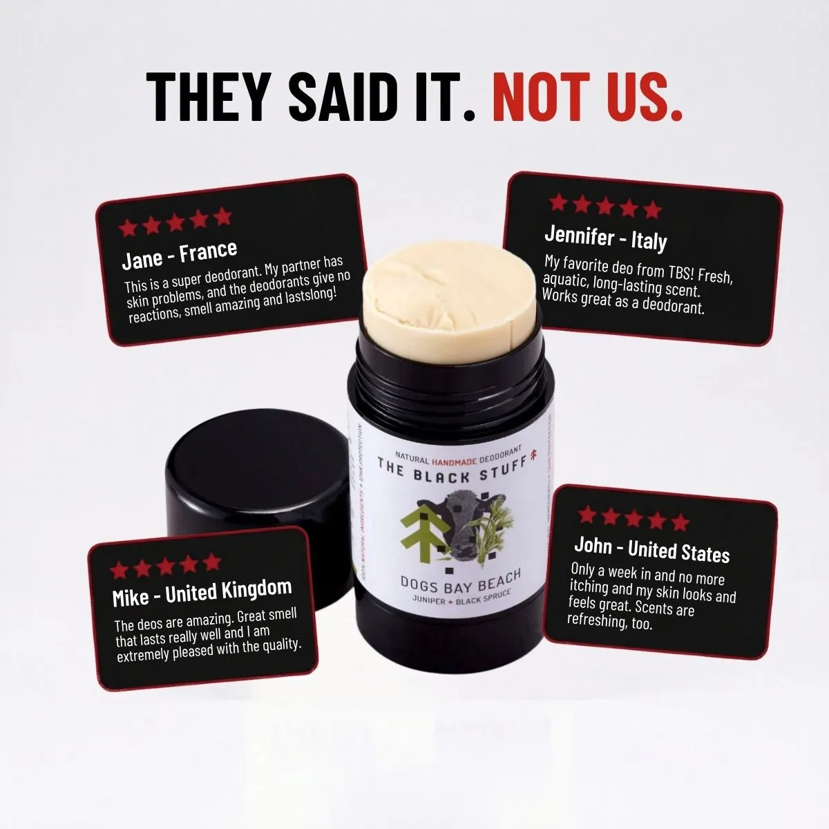 The Black Stuff Dogs Bay Beach deodorant fast – strandduft