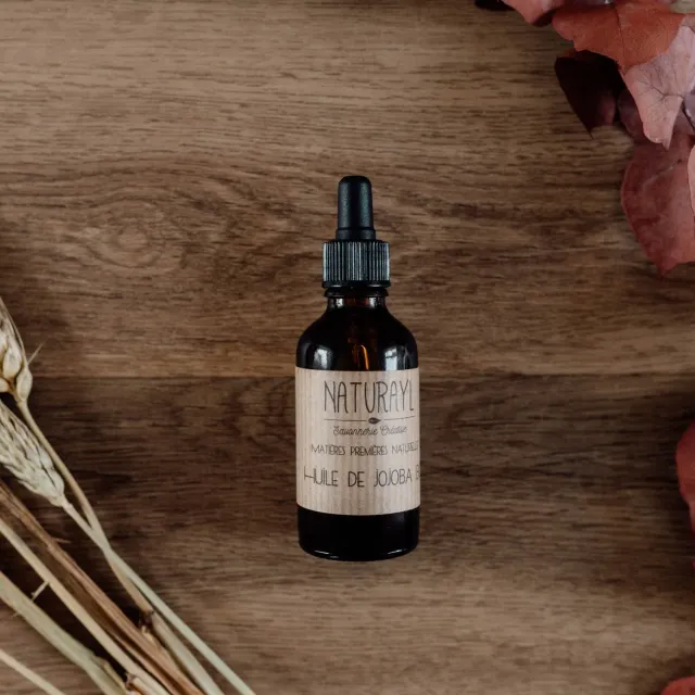 Naturayl Jojobaolie økologisk 50 ml med pipette