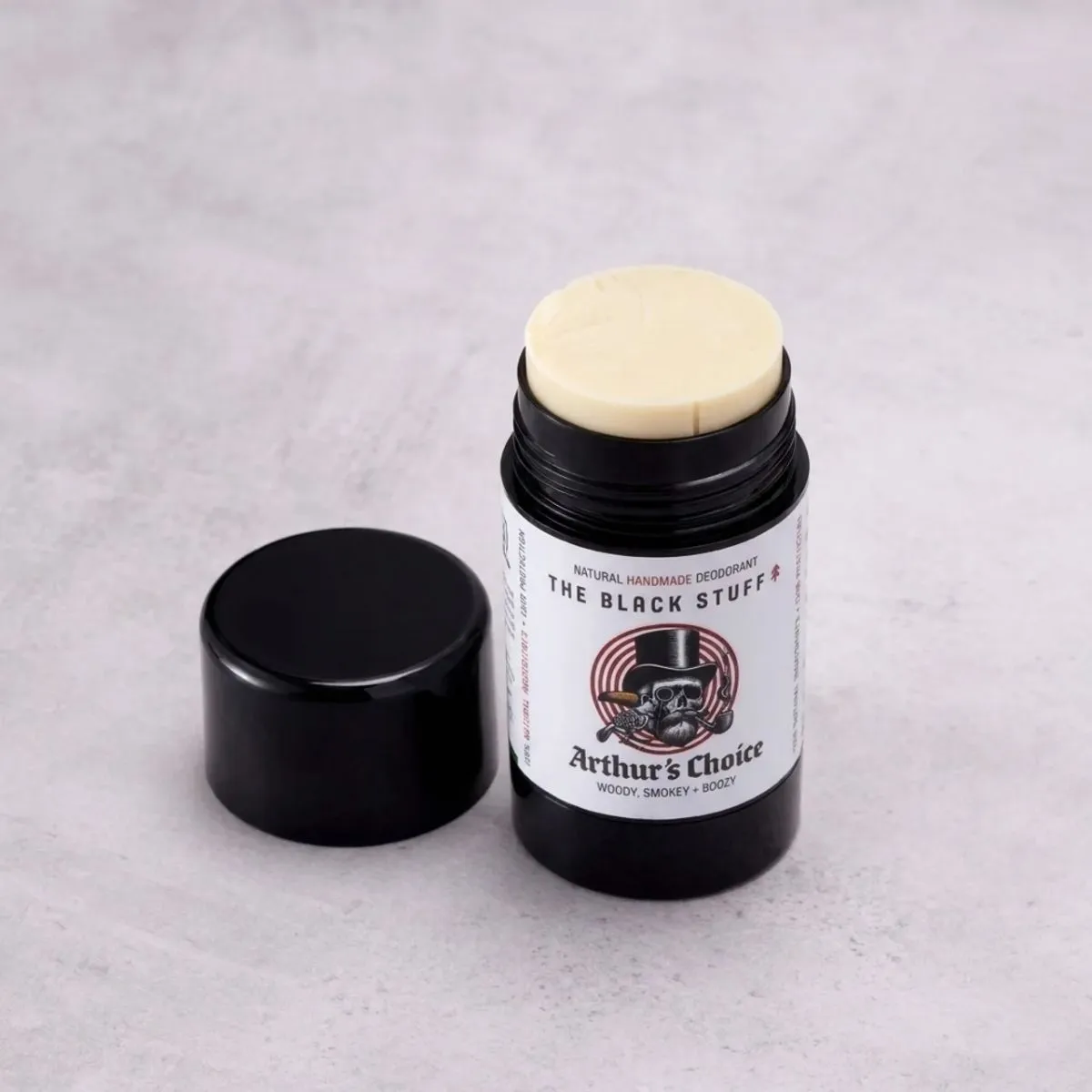 The Black Stuff Arthur's Choice deodorant naturlig træ