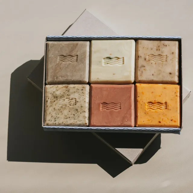 Ærø Soap Gavesæt sæbesæt 6 stk med yndlingssorter
