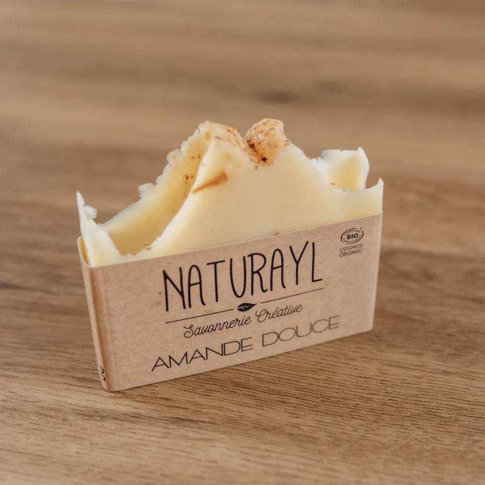 Naturayl sød mandel fast sæbe sart hud