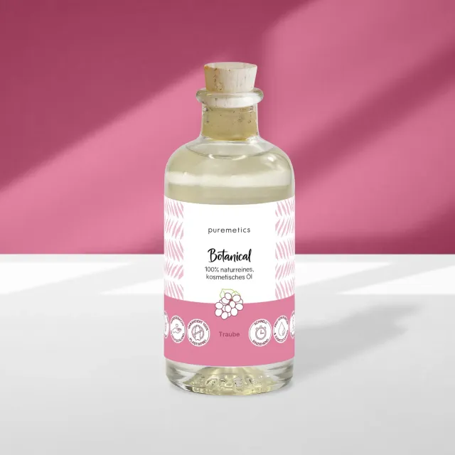 puremetics Botanical Traube drueolie ansigt hår krop