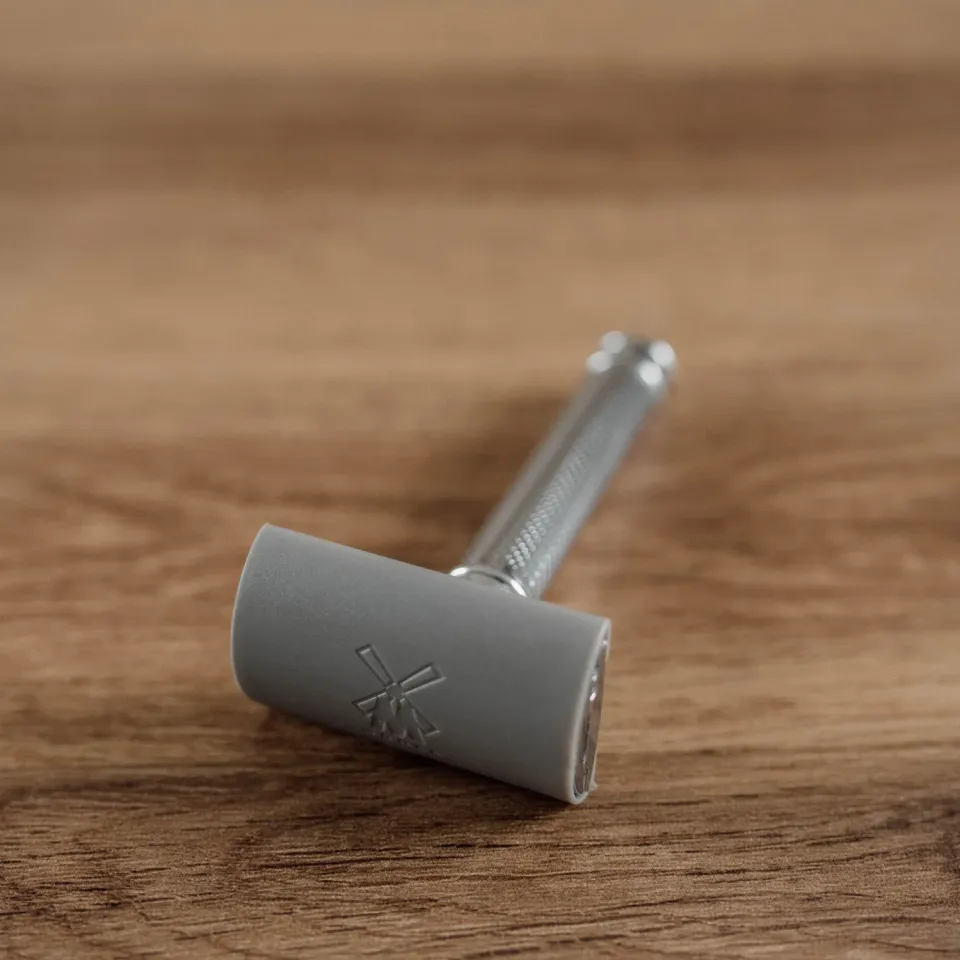 Naturayl klingebeskytter til safety razor rejse