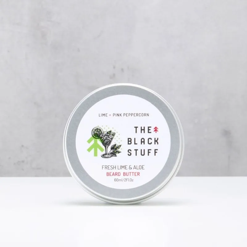 The Black Stuff Fresh Lime skægbutter lime