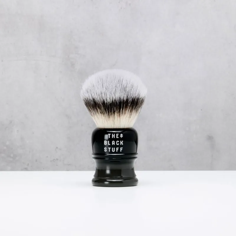 The Black Stuff Shaving Brush barberkost til barberskål