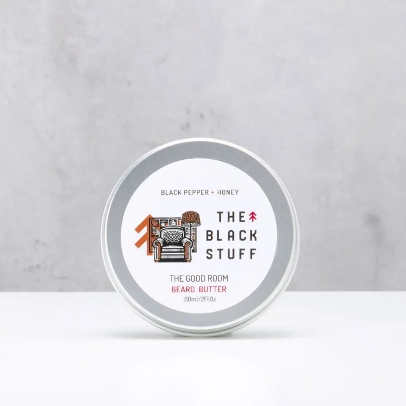 The Black Stuff The Good Room skægbalsam mild duft