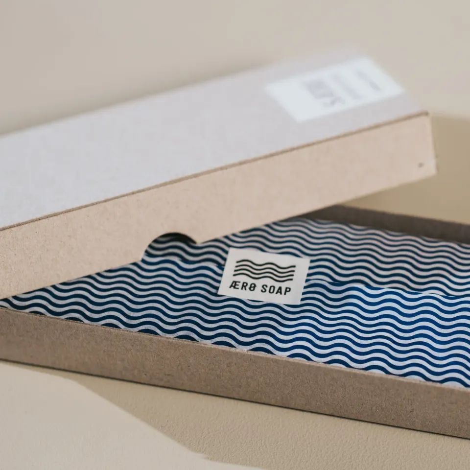 Ærø Soap genopfyldningskasse tom gave 1 stk