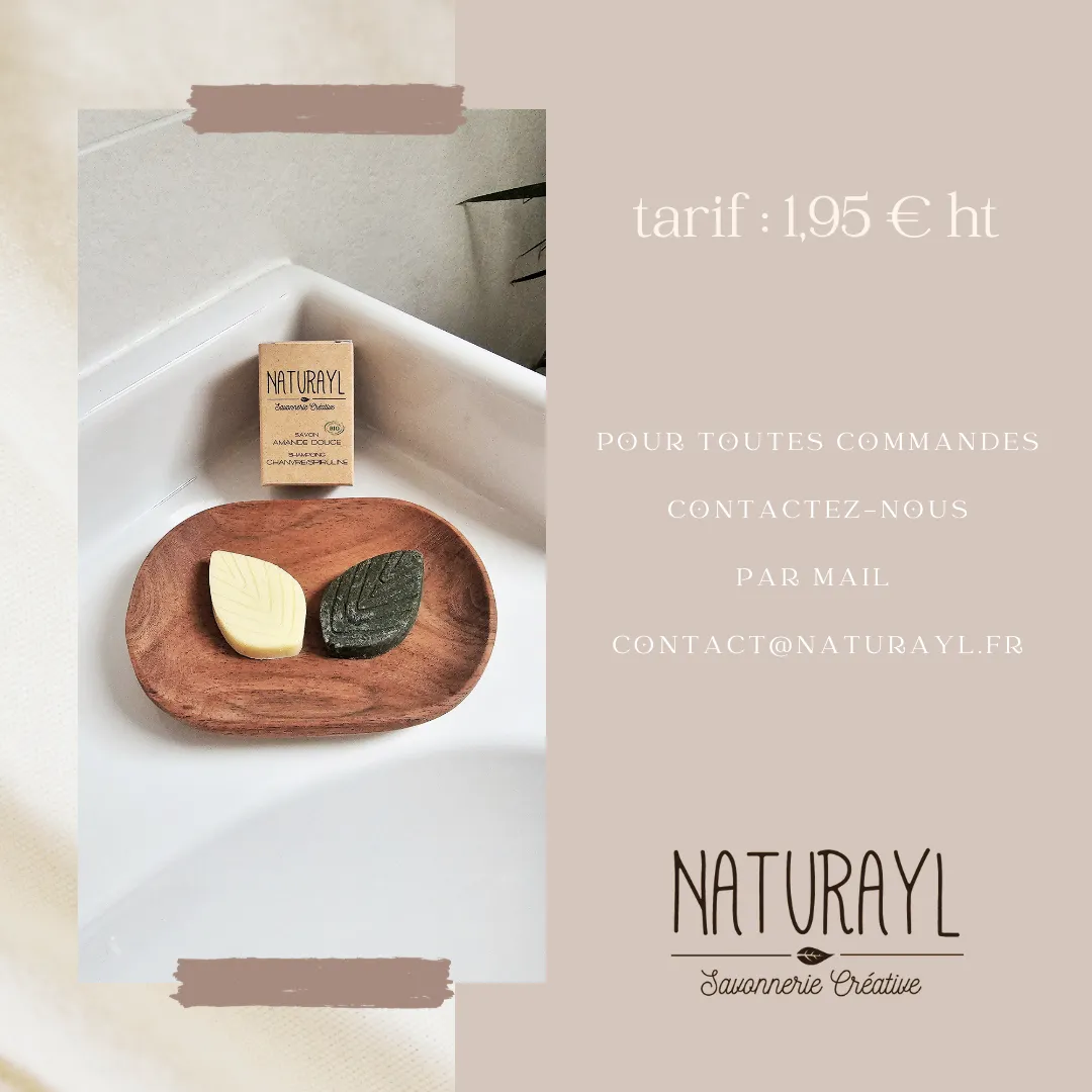 Naturayl Gîte velkomstæsker fast sæbe 10 stk mild
