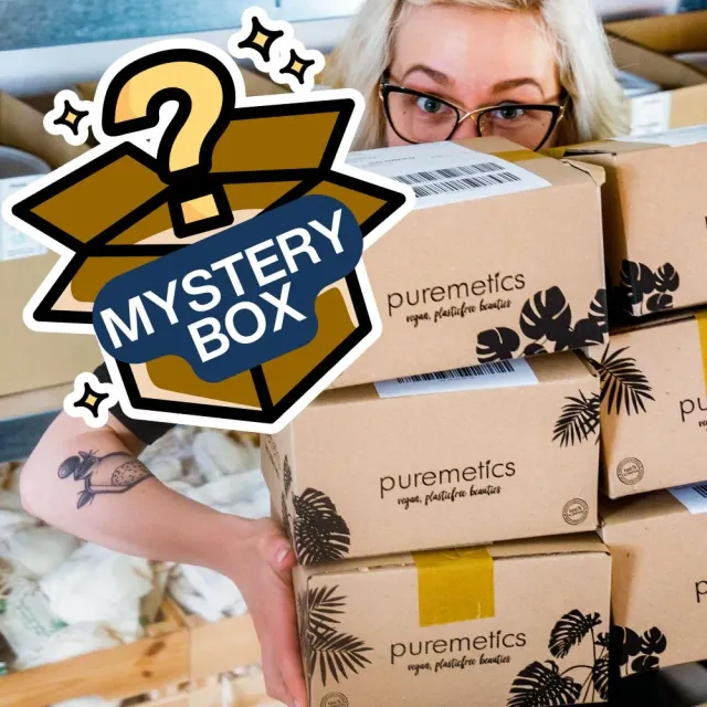 puremetics Retter:innen Mystery-Box plejesæt overraskelse