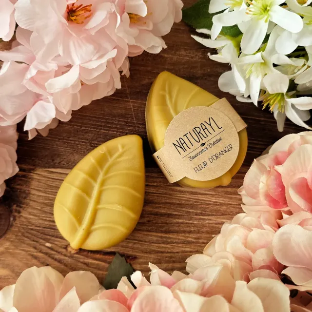 Naturayl Feuille Fleur d'Oranger fast sæbe appelsinblomst