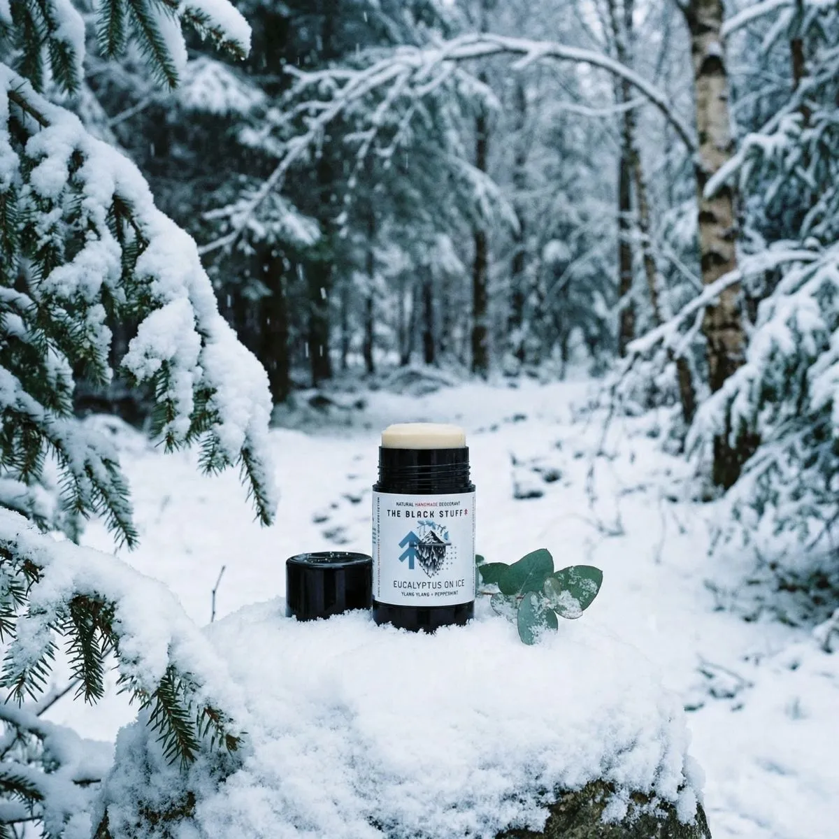 The Black Stuff Eucalyptus on Ice deodorant med mentol
