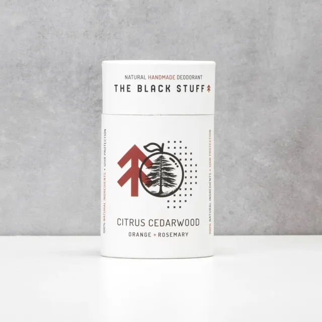 The Black Stuff Citrus Cedarwood Blast deodorant sensitiv