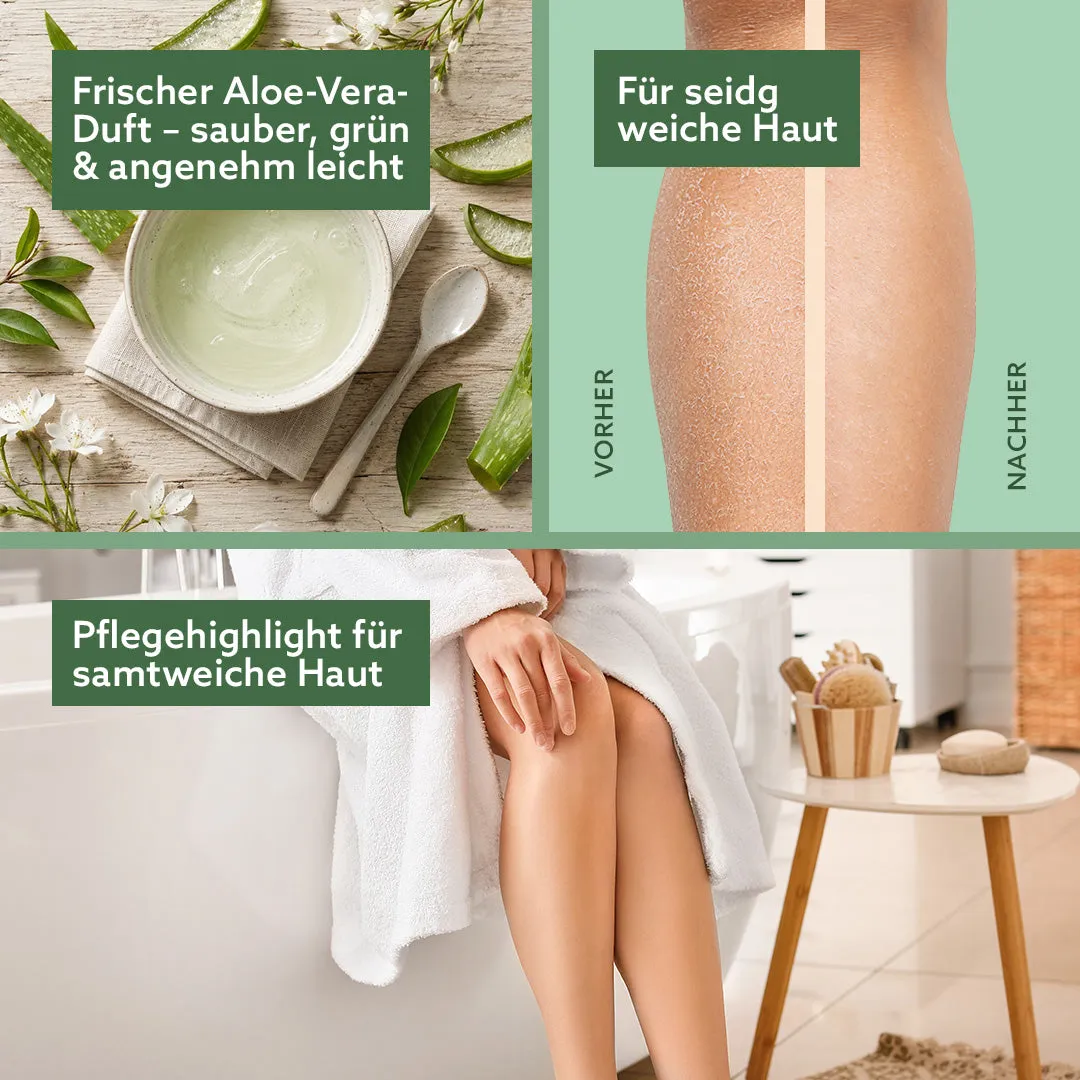 puremetics 3in1 Intensiv Dusch-Fluff Pflegequartett sæt
