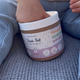 puremetics Dusch-Fluff Kinder brusemousse 1 stk mild