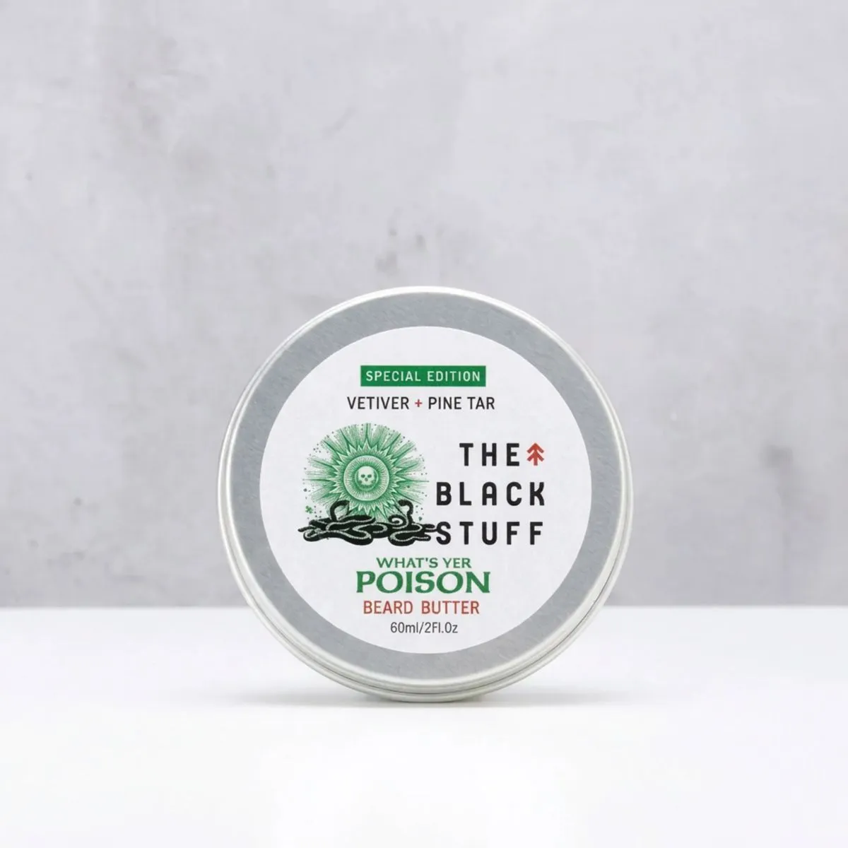 The Black Stuff What's Yer Poison skægbutter 60 ml plejende