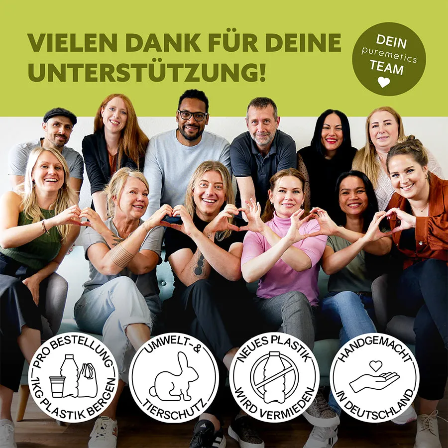 puremetics Detox Matcha 3i1 brusefluff frisk grøn