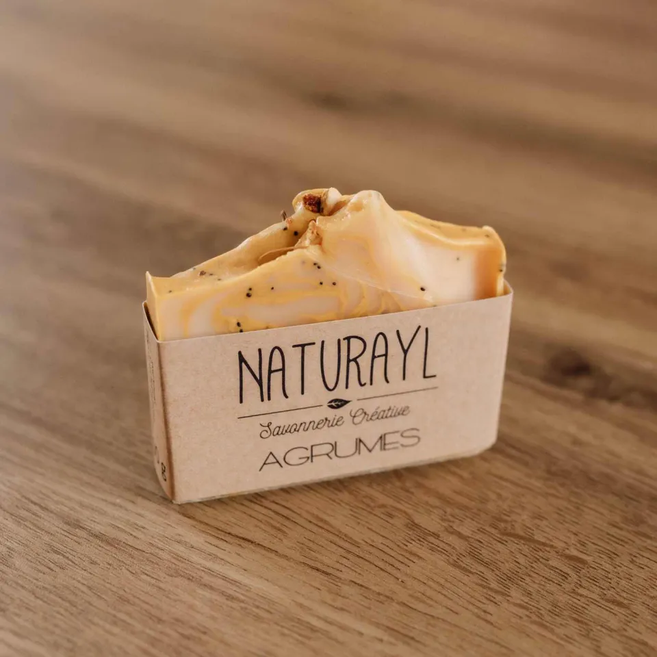 Naturayl Agrumes fast sæbe citrus til normal hud