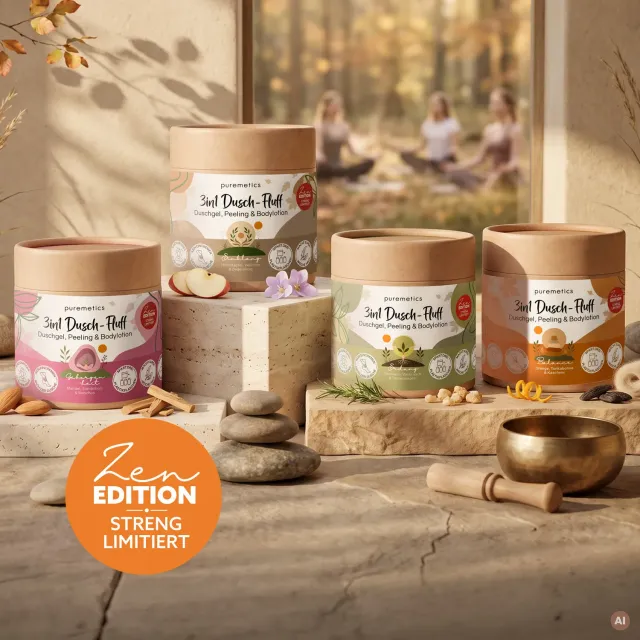 puremetics ZEN Herbst 2026 badesæbe sæt 4 stk