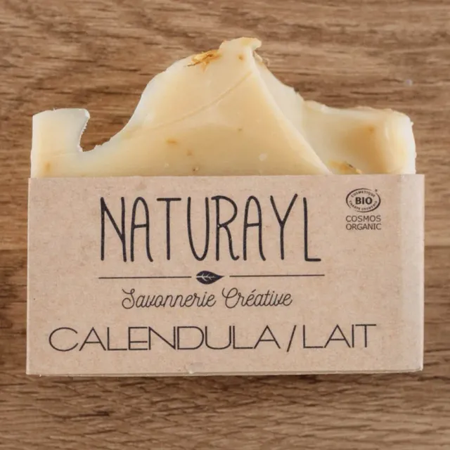 Naturayl Calendula Mælk lille sæbe 50 g til tør hud