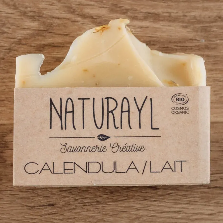 Naturayl Calendula Mælk lille sæbe 50 g til tør hud