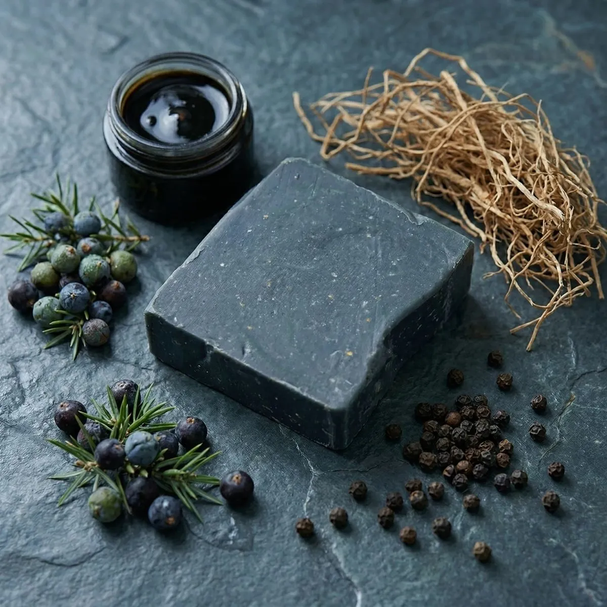 The Black Stuff Whats Yer Poison sæbebar scrub