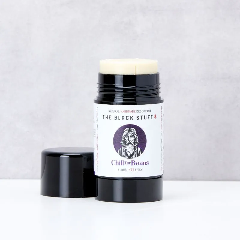 The Black Stuff Chill Yer Beans deodorant grapefrugt