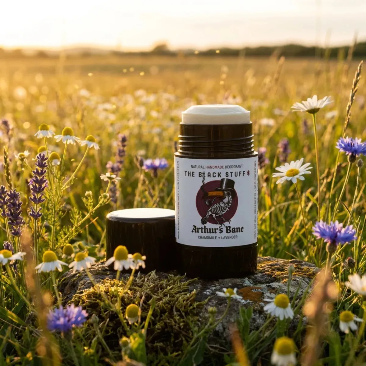 The Black Stuff Arthur's Bane fast deodorant kamille