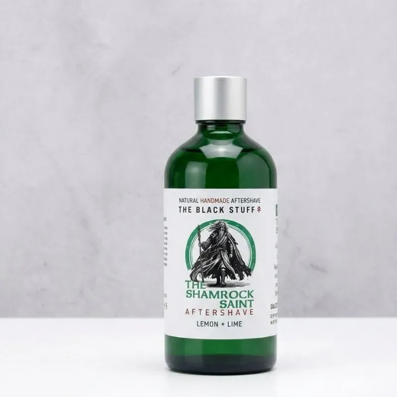 The Black Stuff Shamrock Saint aftershave 100ml