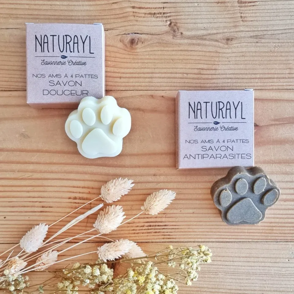 Naturayl Savon Douceur fast dyresæbe mod lopper