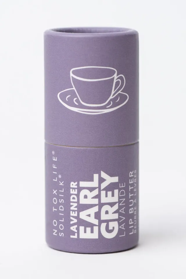 No Tox Life SOLIDSILK Lip Butter læbepomade lavender 6 g mild duft