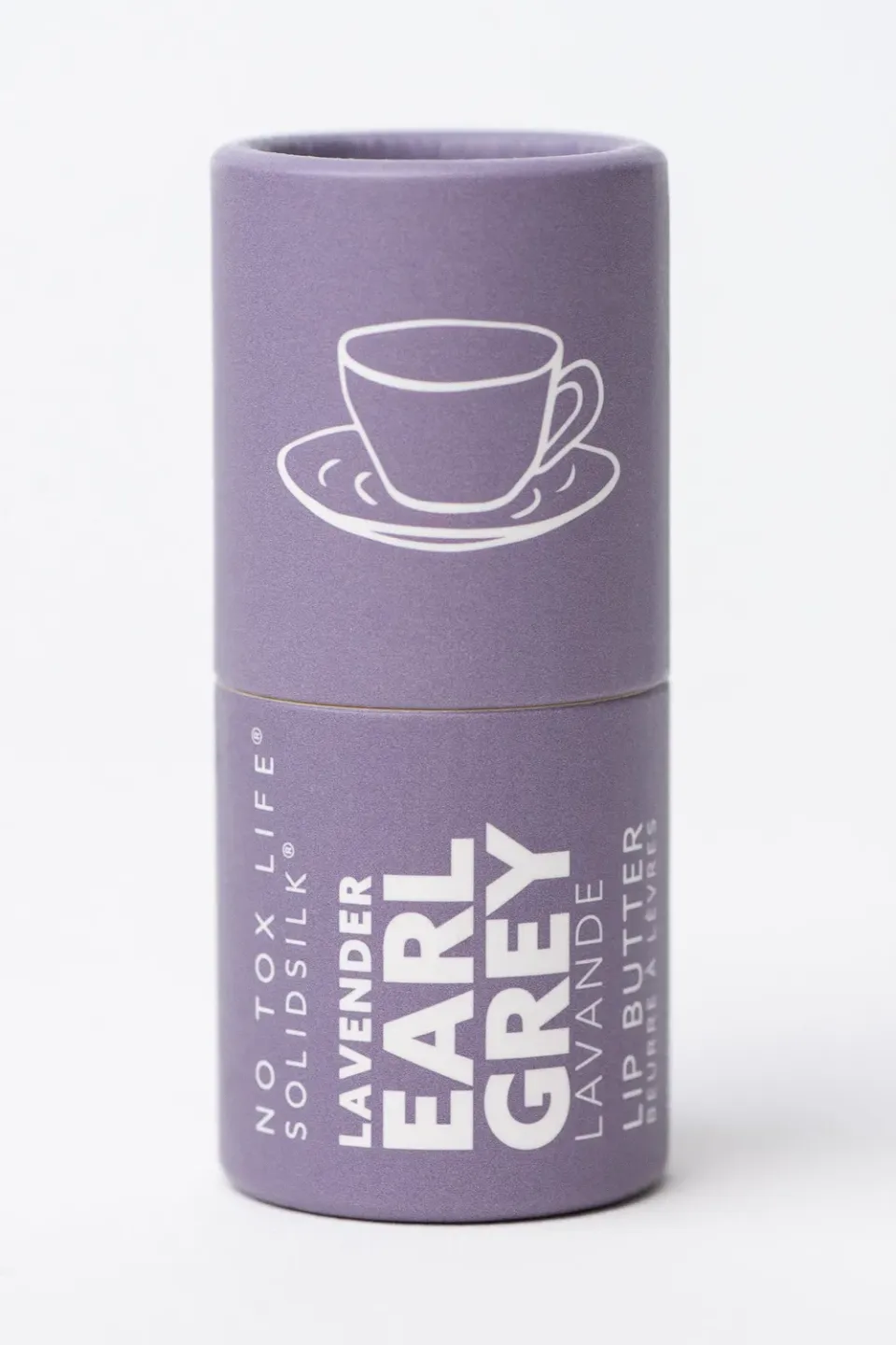 No Tox Life SOLIDSILK Lip Butter læbepomade lavender 6 g mild duft