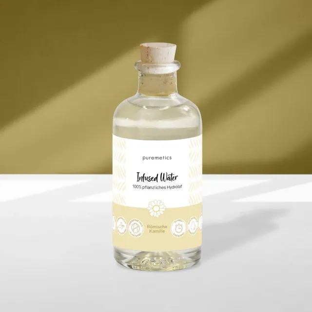 puremetics Infused Water ansigtsspray romersk kamille mild