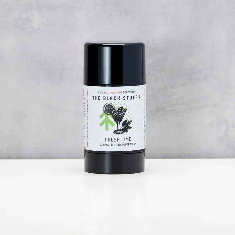 The Black Stuff Fresh Lime deodorant lime naturlig