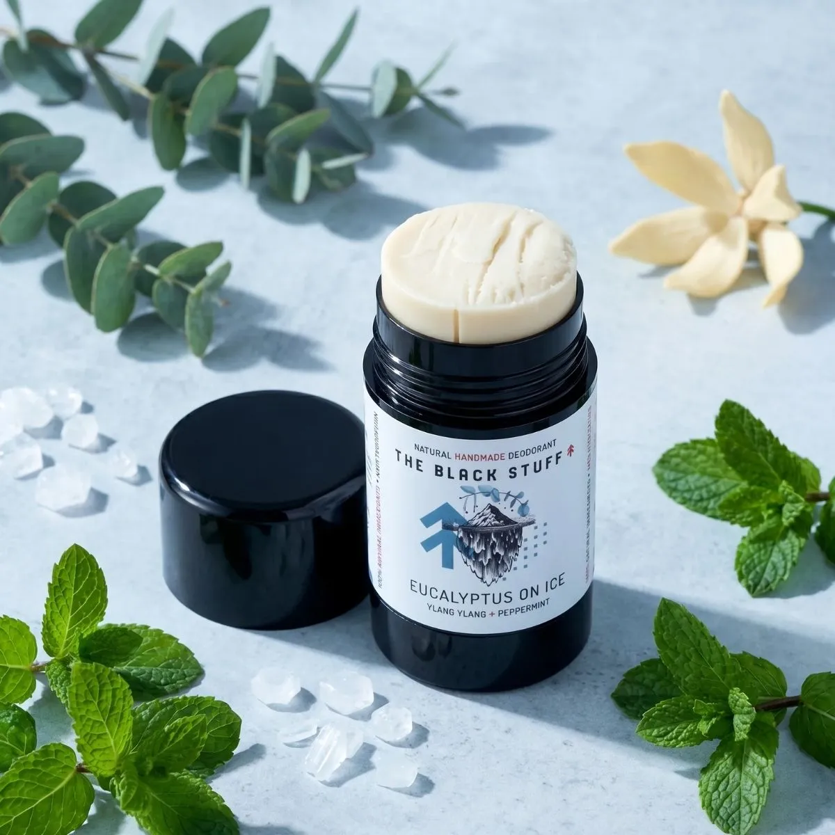 The Black Stuff Eucalyptus on Ice deodorant med mentol
