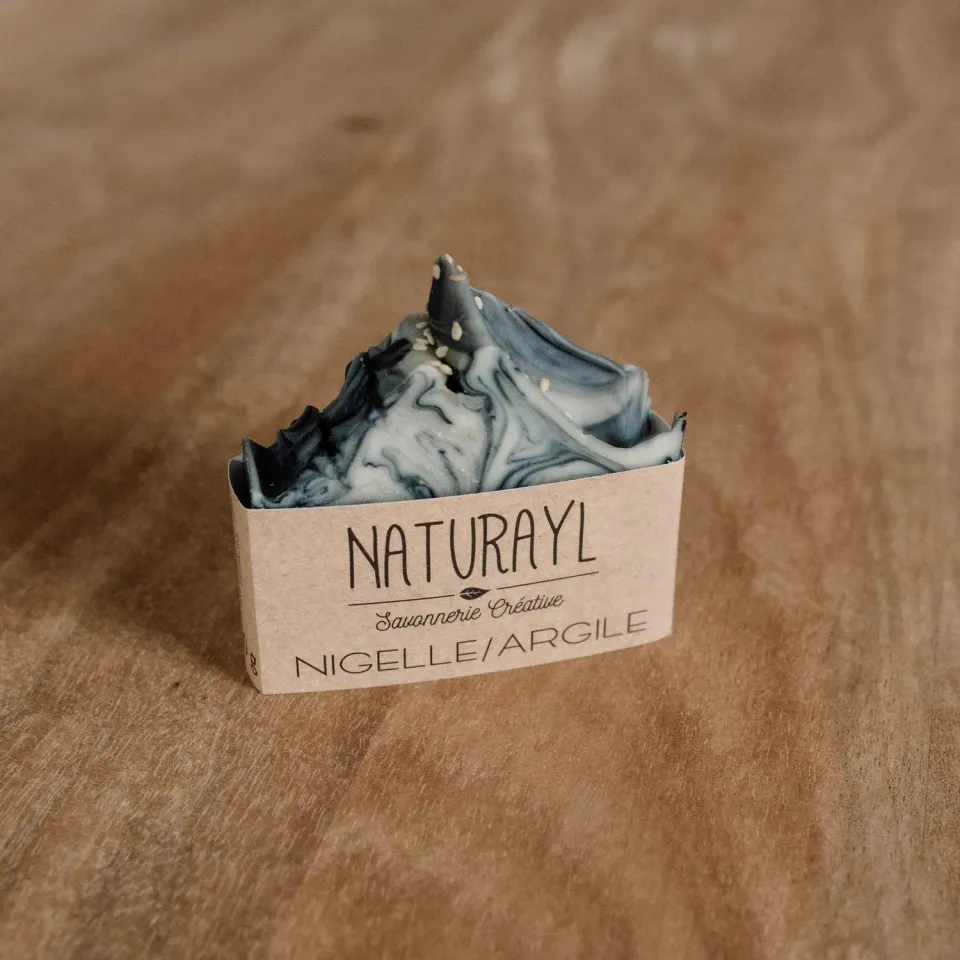 Naturayl Ler Nigelle fast sæbe til uren hud