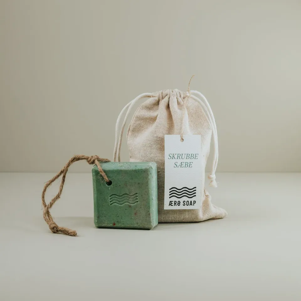 Ærø Soap Skrubbesæbe 100 g finkornet sand