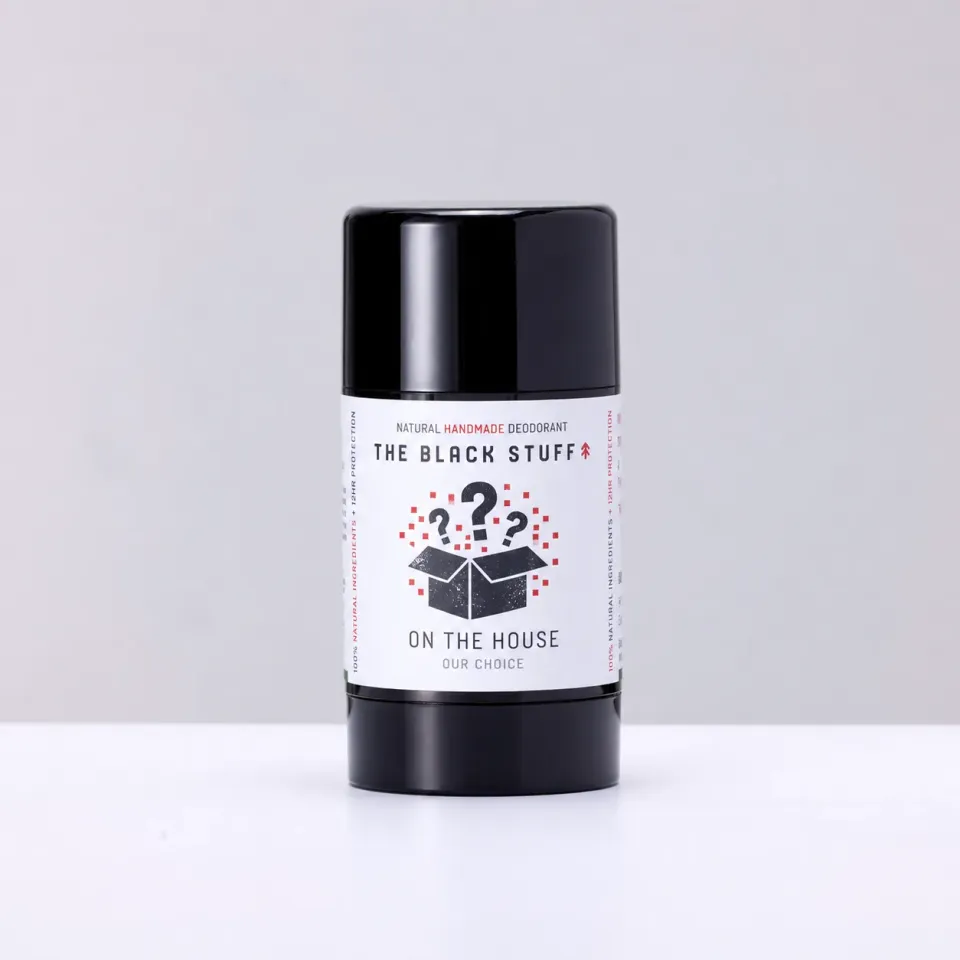 The Black Stuff On The House deodorant overraskelse