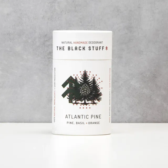 The Black Stuff Atlantic Pine deodorant sensitiv fyrretræ